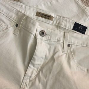 NWOT white coated skinny jeans Adriano goldschmied